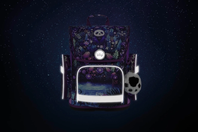 BAAGL 3 SET Ergo Jungle Panda : cartable, trousse, sac