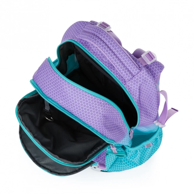 Sac à dos scolaire OXY Ombre Bleu- rose