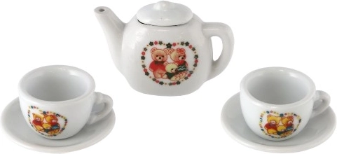 Véritable porcelaine pour un jeu réaliste