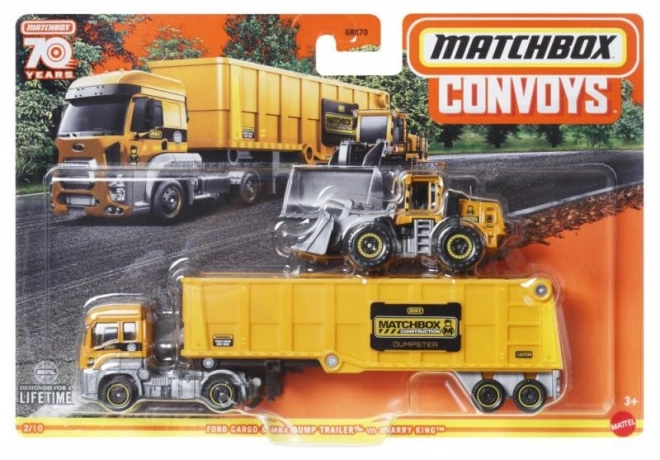 Véhicule de transport + auto Matchbox Convoys
