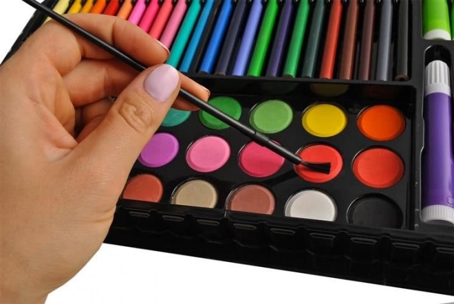Ensemble géant de peinture et de dessin en mallette
