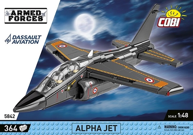 Forces armées Alpha Jet - Jeu de construction 364 pièces