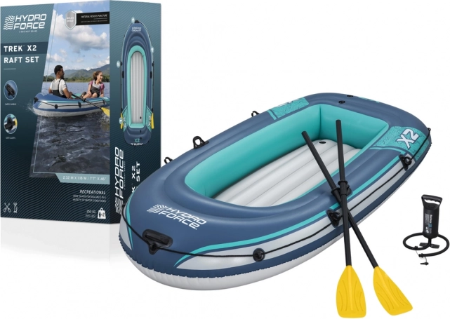bateau pneumatique 232 × 118 cm Bestway pour 2 personnes