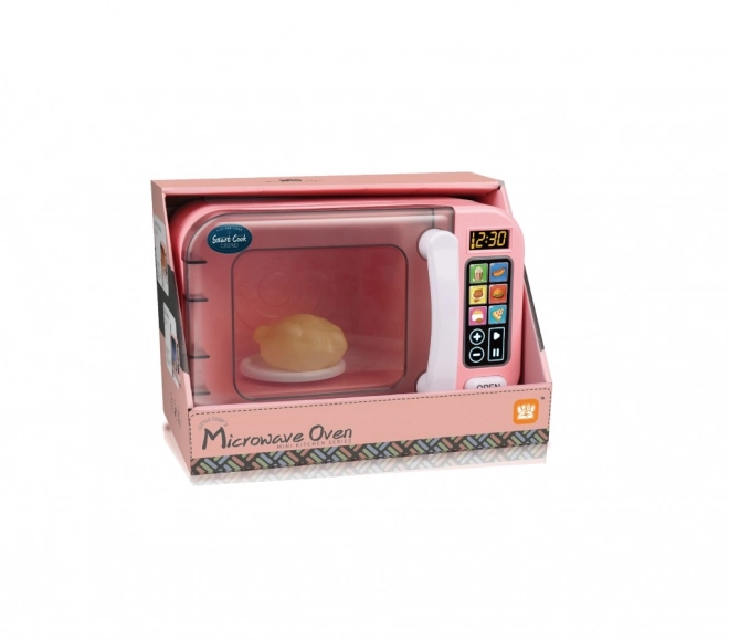 Four à micro-ondes rose