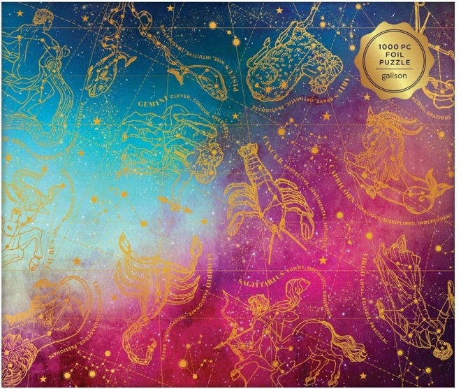 Galison puzzle Constellation du zodiaque 1000 pièces