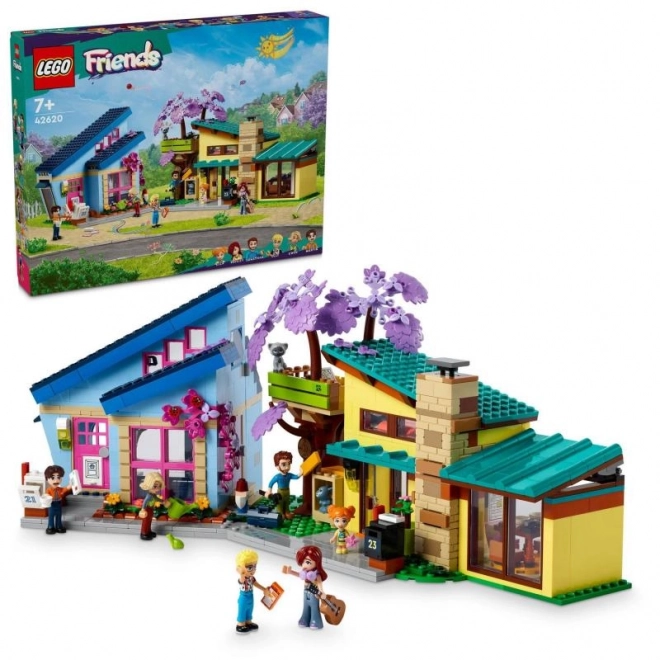 LEGO® Friends 42620 Maisons Familiales d'Olly et Paisley