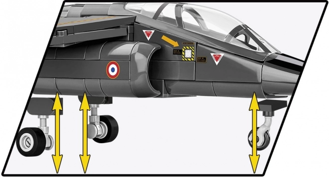Forces armées Alpha Jet - Jeu de construction 364 pièces