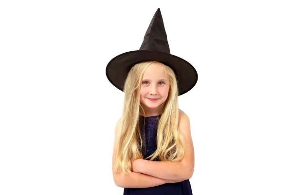 Chapeau de sorcier pliable pour enfants