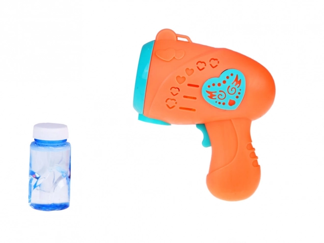 Pistolet à bulles coloré pour enfants