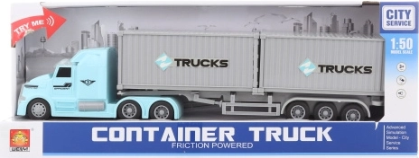 Camion avec conteneurs avec lumière et sons