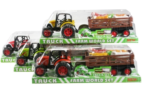 Tracteur avec animaux