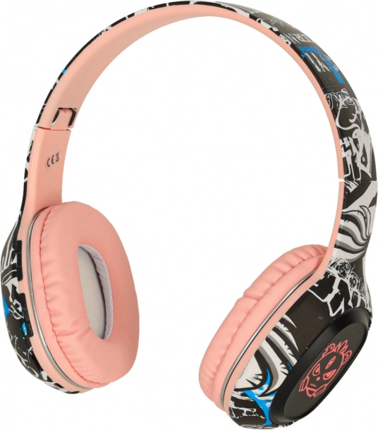 Écouteurs sans fil Bluetooth pour utilisation de jeu et sportive rose