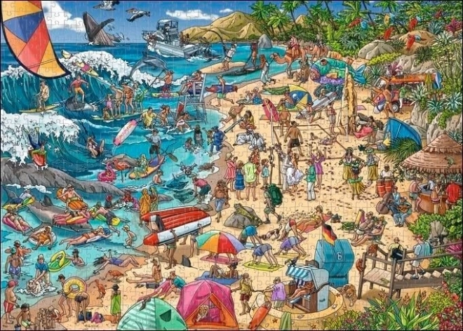 Puzzle Côte de Mer 1000 pièces