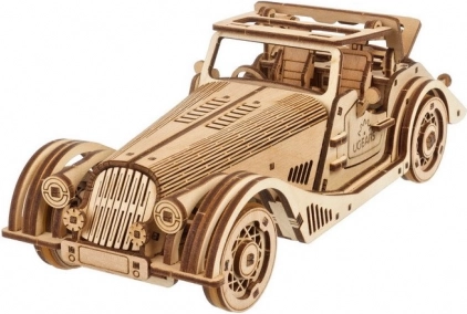 Ugears puzzle mécanique 3D en bois – voiture de sport Rapid Mouse