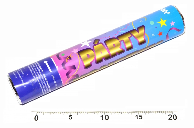 Confettis de fête, projectile 30 cm