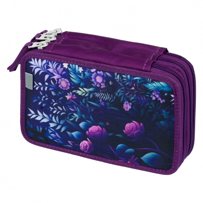 BAAGL Trousse scolaire trois niveaux Jungle Panda