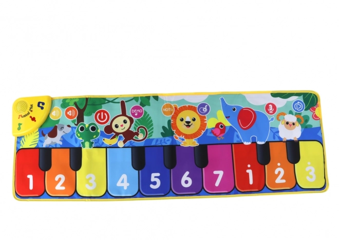 Tapis de danse Son Animal Père Noël Clés