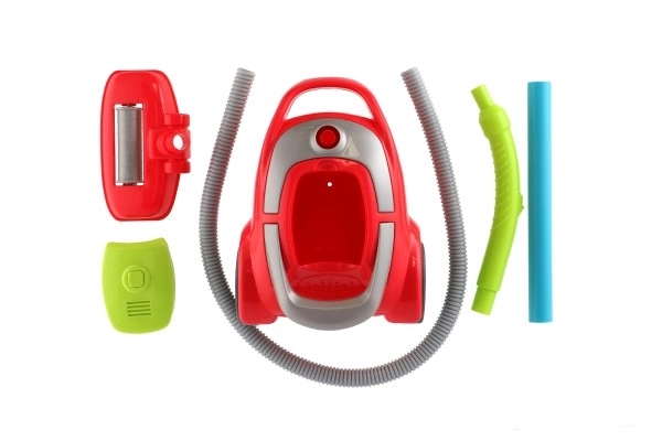 Aspirateur jouet à piles avec effets sonores