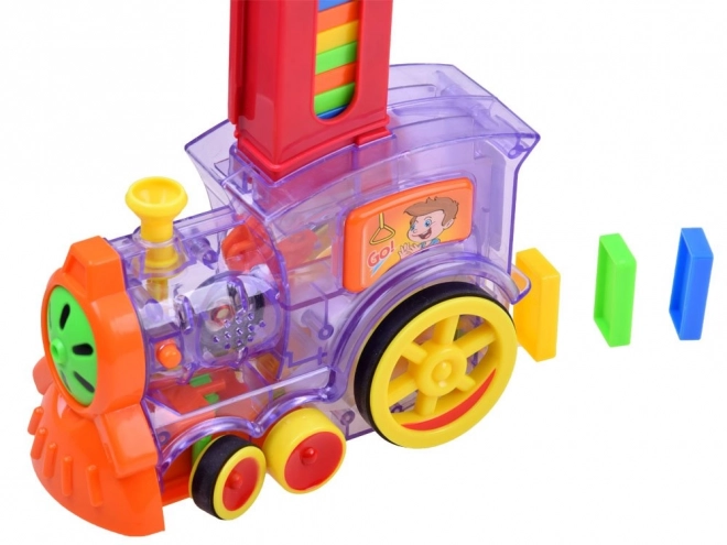 Domino locomotive ensemble de construction