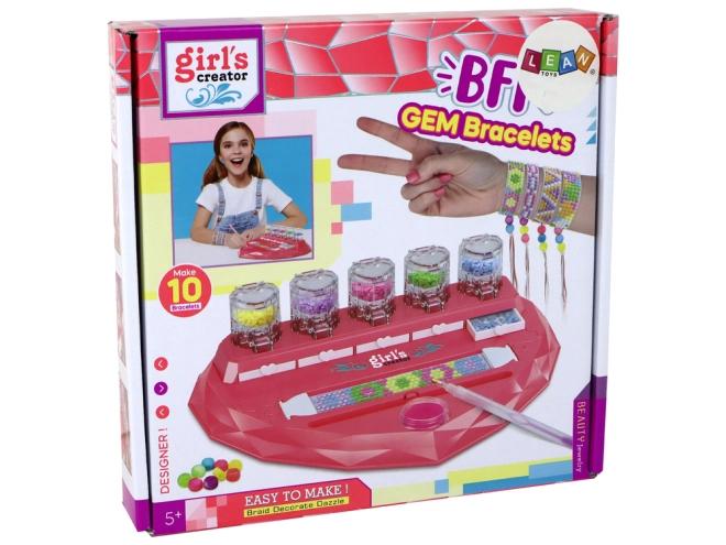 Créez jusqu’à 10 bracelets scintillants