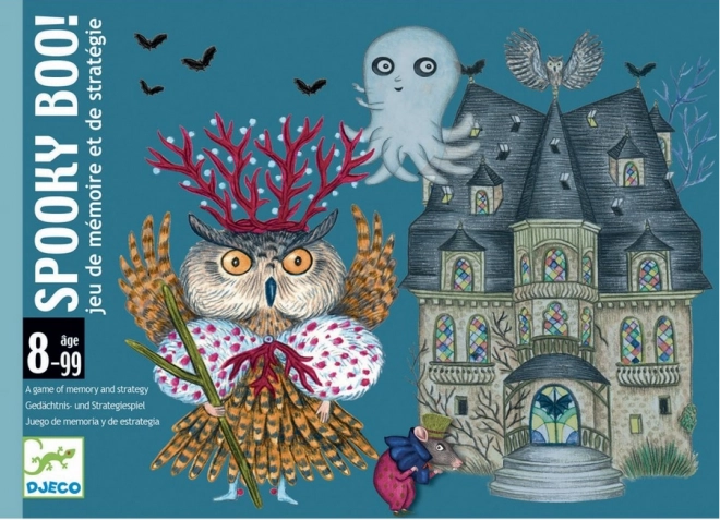 DJECO Jeu de cartes Spooky Boo