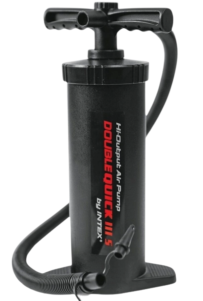 Pompe manuelle 37cm en plastique