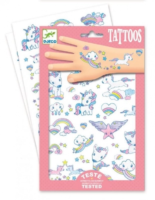 DJECO Tatouages Licornes