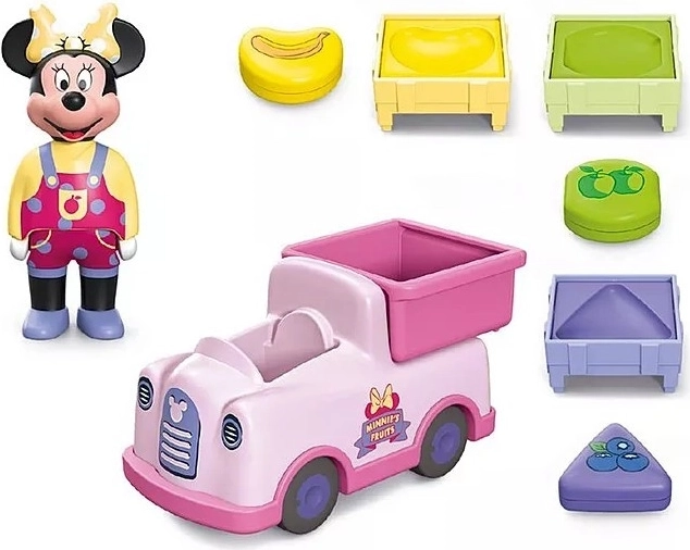 Ensemble de figurines JUNIOR & Disney Mickey Mouse et trieur de fruits