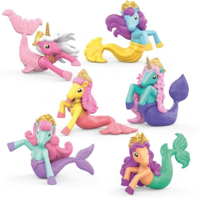 INKEE - Bombe de bain effervescente avec surprise - Sirène de licorne petite Galupy mer