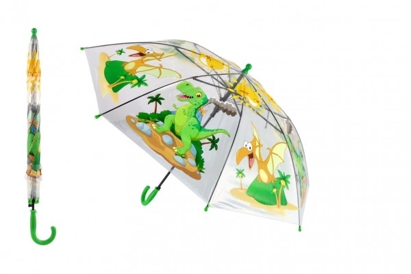 Parapluie manuel avec dinosaures