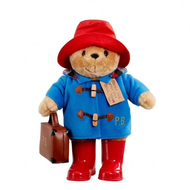 Rainbow Peluche Paddington avec bottes et valise
