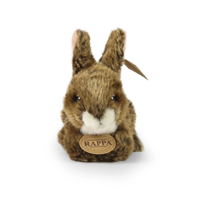 Lapin en peluche marron couché 17 cm ÉCOLOGIQUE