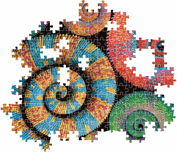 Couleurs vives et motif marquant