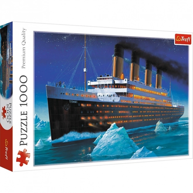 Puzzle Titanic 1000 pièces dans une boîte 40x27x6cm