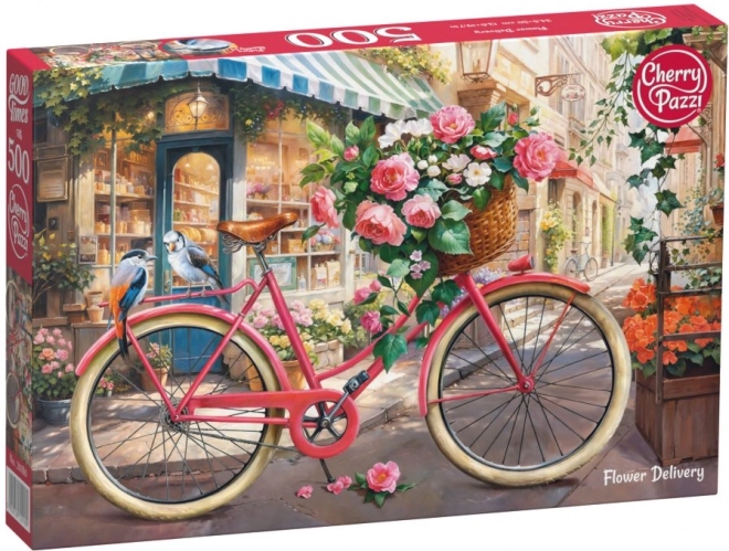 Puzzle Livraison de fleurs 500 pièces