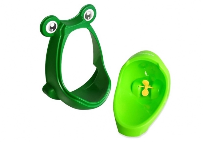 Urinoir pour enfants Grenouillette pour garçons – Verte