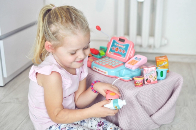 Caisse enregistreuse pour enfants Woopie avec scanner et accessoires
