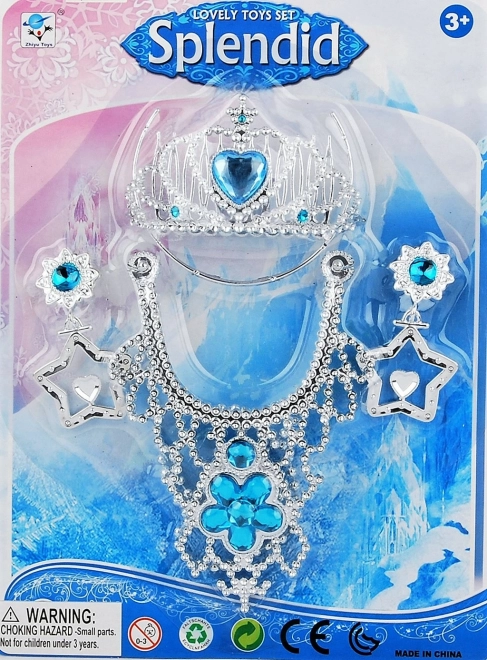 Set de bijoux pour enfants avec couronne