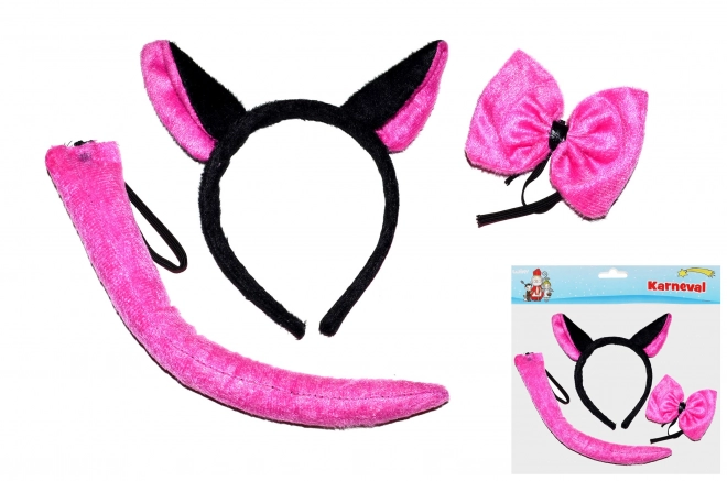Set de carnaval - chat