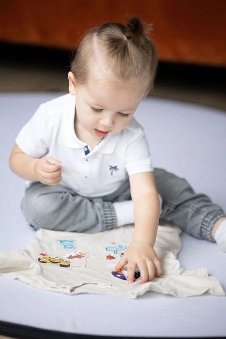 Décoration créative des vêtements pour enfants