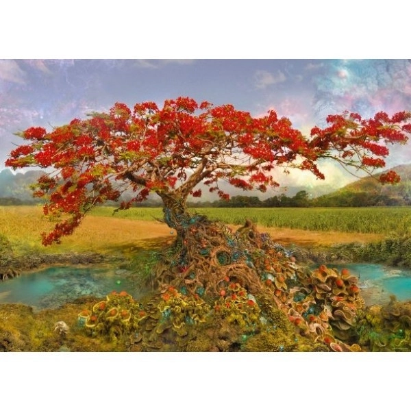 Puzzle 1000 pièces Arbre Enigma