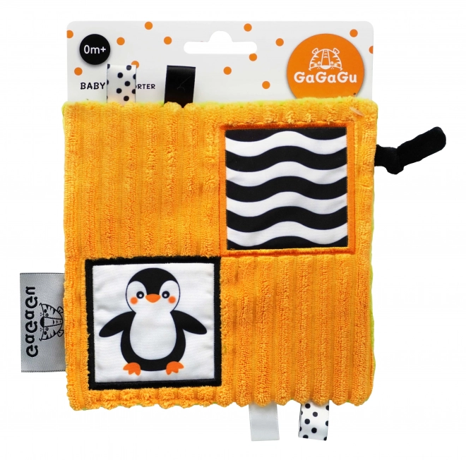 Couverture sensorielle Pingouin et Raton laveur