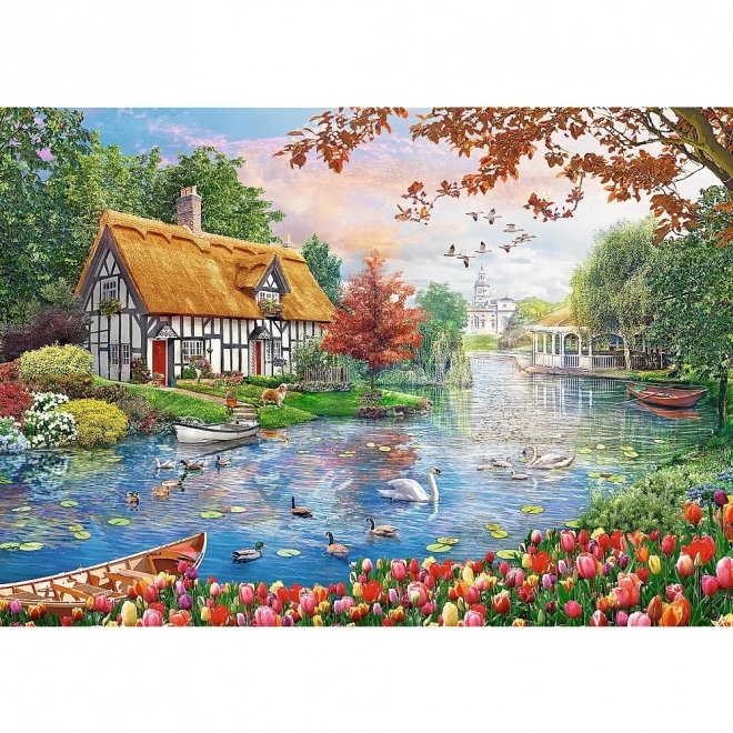 Puzzle 500 pièces Havre tranquille