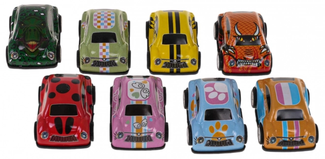Ensemble de 8 voitures motorisées