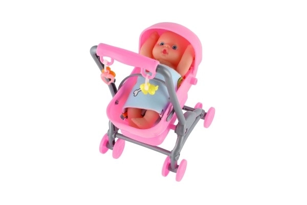 Ensemble de jeu Poussette avec bébé