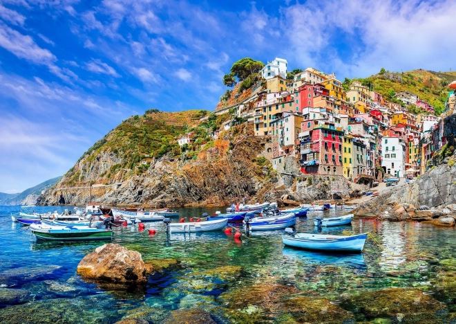 Puzzle Riomaggiore, Cinque Terre, Italie 1000 pièces
