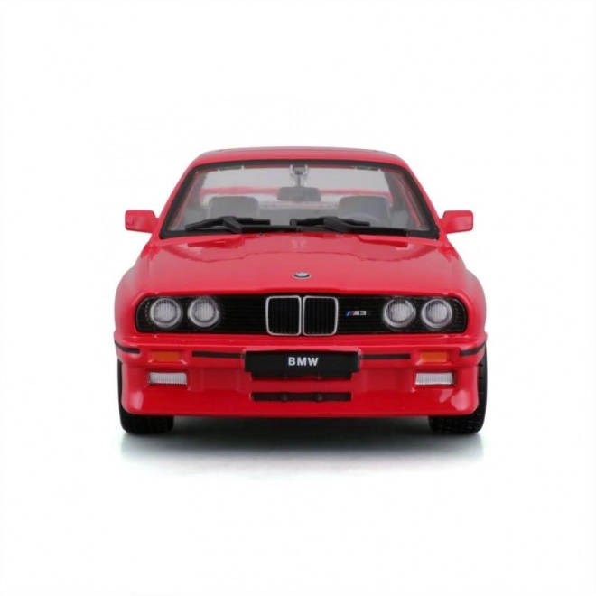 Voiture en métal BMW 3 Series M3 1988 rouge