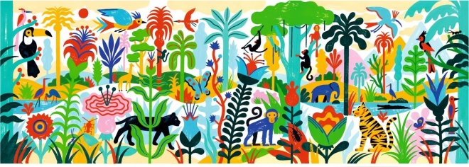 Puzzle DJECO Jungle 100 pièces