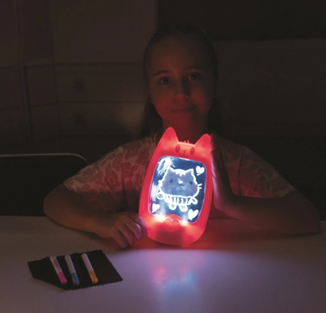 Tableau lumineux portable Gabi Cat House