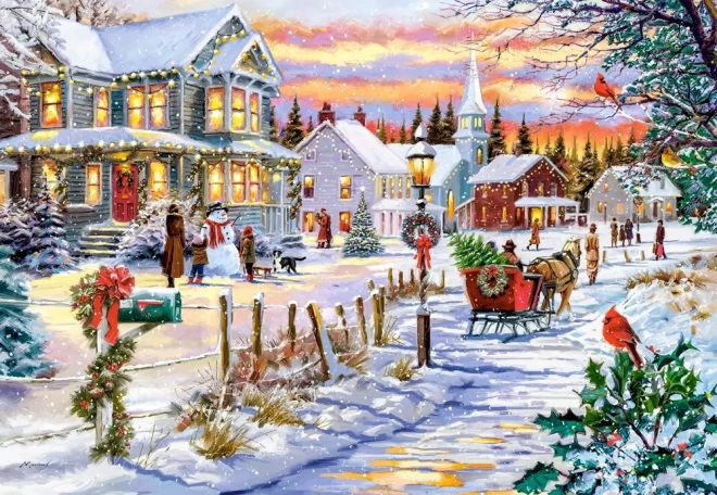 Puzzle Castorland Sapin de Noël 1000 pièces
